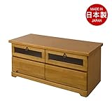 カントリー 天然木パイン材TV台 幅104cm ライトナチュラル色 SA-0006