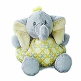 おもちゃ Nat and Jules Rattle Plush Toy Tusk Elephant [並行輸入品]