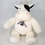 うしさんの体重ぬいぐるみ（十二支　丑年）カウベル・リボン付き完成品　生まれた時の体重で作る干支のウェイトドール