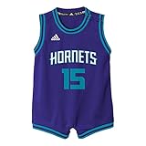 NBA Infant Charlotte horbrooklyn NetsウォーカーレプリカRoad Onesie パープル