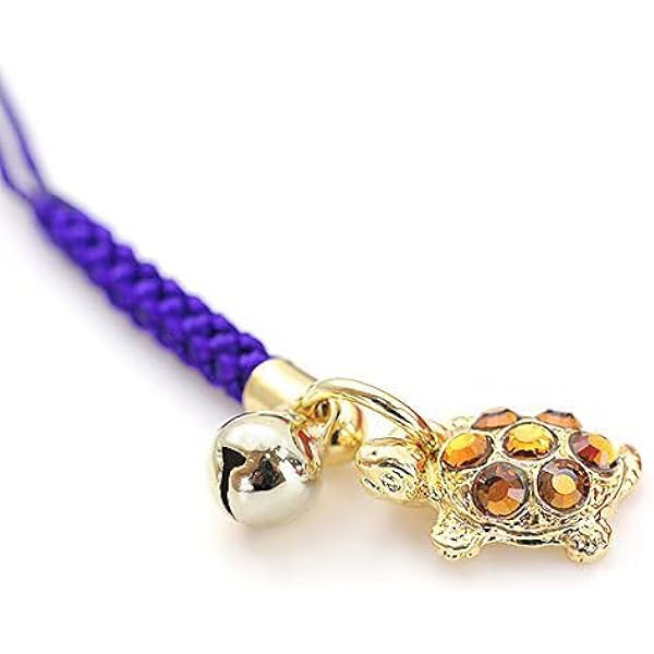 Amazon.co.jp: [Clip wan] 幸運の七石福亀のストラップ