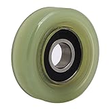 uxcell ベアリングプーリー PUローラー コンベヤーホイール 滑り 12mm x 45mm x 14mm