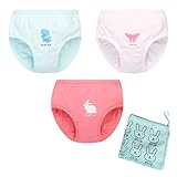 【SK】 3枚組 SR130 高級 コットン 子供用 ショーツ キッズ 女の子 肌着 下着 快適 通気性 綿 りす ちょう うさぎ 130cm