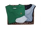 ラルフローレンの子供服　POLO　RALPHLAUREN　ベビー　出産お祝いセット　男の子（長袖）　７５ｃｍ [並行輸入品]