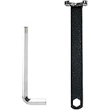 SANEI 工具 立水栓取付レンチ 対辺24mm用 長さ210mm 鋼製 六角レンチ付き PR351