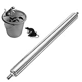 ネズミ捕り ねずみ捕獲　バケットマウストラップ　マウス・ラットの齧歯類のスピン　回転棒　ステンレス鋼ロール