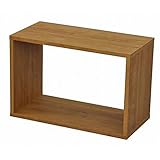 オープンラックシステム/マルチ収納棚 【幅60cm×奥行30cm×高さ40cm】 木目調 シンプル 6040 〔DIY 日曜大工 インテリア〕