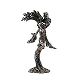 Veronese Design 9 7/8インチ ネイチャースピリット ダンサー 森 ニンフ 樹脂 ホームデコレーション 像 ブロンズ仕上げ