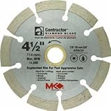 Segmented Rim Dry Cut Diamond Blade-4.5" SEGMENT RIM BLADE (並行輸入品)