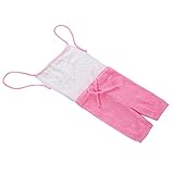 Lovoski 赤ちゃん　出産祝い　ベビーシャワー　記念写真　撮影服　ロンパー　ジャンプスーツ　オールインワン　柔らかい　全5色 - ピンク