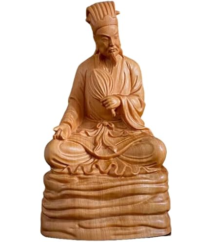 Amazon.co.jp: tonntyann 三国志 諸葛亮 孔明 風水 置物 フィギュア