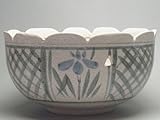 【Ｂ級品】水仙　三角穴開き深鉢(φ１９８)