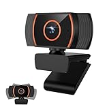 Webカメラ ウェブカメラ FHD1080P 200万画素 100°広角 ノイズ低減 PC カメラ 自動光補正 USBプラグ&プレイ