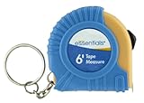 GreatNeck 21008 Essentials Keychain 6-foot Tape Measure by Great Neck