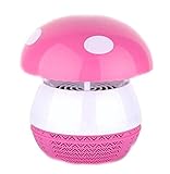 LOPNMEWQ USB LED効率的な光触媒フライバグ昆虫トラップザッパーキラーナイトランプの害虫駆除防止蚊ランプ