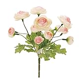 MAGIQ 東京堂 上質な造花  カレンラナンブッシュ   クリームピンク FM006069-046