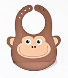 la-boos ベビービブ／よだれかけ（サル） 離乳食用