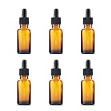 caramira 遮光瓶 10ml 15ml 20ml 6本 アロマ保存容器 (20ml*6)
