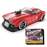 FunXylophy KM3299 1/32 ミニRCドリフトカー 2.4G 30KM/H フルプロポーショナル4WD RC電動ミニレーシングドリフトカーモデル ヘッドライトとドリフトタイヤ付き (RTRバージョン)