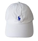 (ポロ ラルフローレン)POLO Ralph Lauren キャップ キッズ(子供用) CAP ハット PONY ポニー マーク ワンポイント ホワイト×ネイビー 2T-4T [並行輸入品]