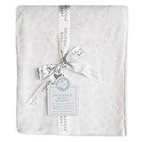 Snuggle Baby Embossed Baby Blanket, White, Moses/Crib/Pram by Snuggle Baby