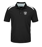 Oakland Raiders大人用2 x - large 2 x lパフォーマンス半袖ポロシャツ – ラスベガスブラック