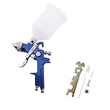 Dolity セット　エアスプレー　塗装ツール　スプレーガン　重力式　ミニエアスプレー　エアブラシペイントキット　2サイズ選べる - 1.7ｍｍ