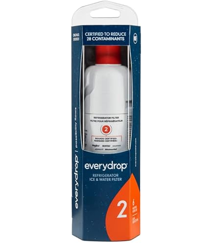 ‪☆EveryDrop byWhirlpool冷蔵庫用ウォーターフィルター1つ Amazon.co.jp: EveryDrop by Whirlpool冷蔵庫水フィルター6