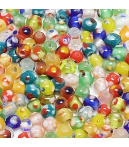 Amazon.co.jp: とんぼ玉 5-7mm玉 お得ミックスパック 50個 : ホビー