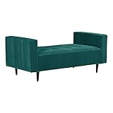 arne ベンチ ソファ 背もたれ無し ベンチチェアー 長椅子 イス 肘付き 腰掛け ダイニング リビング 布張り Baggy DA 3×5 V-1027 ブルーグリーン