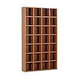 arne 本棚 日本製 完成品 4列 7段 幅100cm 高さ170cm 可動棚 シェルフ コミック収納 ラック H-001 4×7 北欧チーク