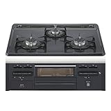 ノーリツ ビルトインコンロ N3GN2RSQ1(R)都市ガス用（右側大バーナー）
