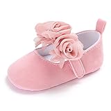 Candy　 フォーマル 靴 ベビー シューズ 結婚式 祝い 可愛い 女の子 各サイズ ピンク 白 (13CM, ピンク)