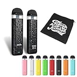 【4】 aspire minican4 POD kit アスパイア ミニカン 4 ＋FlavorKitchenオリジナルミニポーチ/VAPE（ベイプ） スターターセット 電子タバコ (Black)