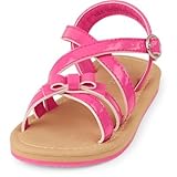 THE CHILDREN'S PLACE(ザ・チルドレンズプレイス) ボウグラディエーターシーサイドサンダル ピンク シューズ 12.5cm【並行輸入】