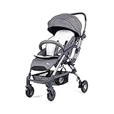 (ニュージャパン)ベビーカー 軽量 Ｂ型 両対面 折畳がラクラク フルフラット サスペンション機能 1ヶ月～48ヶ月頃対象 (グレー)