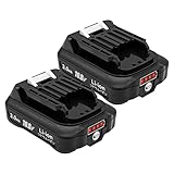BL1015 マキタ10.8vバッテリー互換 2個セットBL1015B BL1030 bl1050 bl1060b bl1040b交換対応 3000mAh 大容量 バッテリー電動工具用 残量表示 PSE認定済み