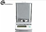 cgoldenwallデジタル電子Precision解析バランス\両面表示\ゴールドWeighing 0.001 G 220g