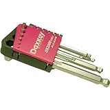 ASH ショートボールダックスキー六角棒レンチセット9本組 DWS0910