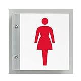 ユニット トイレ突出し表示 842-57 女セット