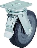 Blickle LO-SE 250K-ST Swivel Caster, 9.84 Wheel Diameter, 1870 lb. Load Capacity by Blickle