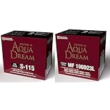 アクアドリーム 国産車 アイドリングストップ車対応バッテリー MF S-115 (互換/S95/7S100/S115) メンテナンスフリータイプ AQUA DREAM & 国産車 充電制御車対応バッテリー MF 100D23L (互換/75/80/90/100D23L) メンテナンスフリータイプ【セット買い】
