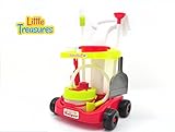[リトルトレジャー]Little Treasures Little Helper Pretend play cleaning play set for agers 3+ includes vacuum