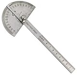 MIRAIS プロトラクター 2本竿 シルバー 角度の測りが自由自在 分度板があてられない部分にもしっかりあてられます MR-PROTRACTOR-S2