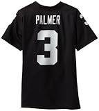 NFL Oakland Raiders Carson Palmer Youth 8 – 20ファッションパフォーマンスTシャツ S ブラック