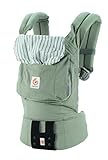 エルゴベビー(Ergobaby) 抱っこひも おんぶ可 [日本正規品保証付] (日本限定ベビーウエストベルト付) (洗濯機で洗える) 装着簡単 ベビーキャリア オリジナル/デュードロップ CREGBC