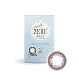 カラコン マンスリー ゼル ナチュラル UVM 1箱2枚入り Monthly ZERU. Natural UV Moist (ダークブラウン, PWR:-6.50)