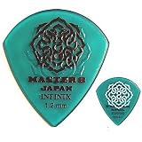 【10枚セット】MASTER8 JAPAN INFINIX HARD POLISH JAZZ III XL 1.2mm RUBBER GRIP 滑り止め加工 ギターピック [IFHPR-JZ120]