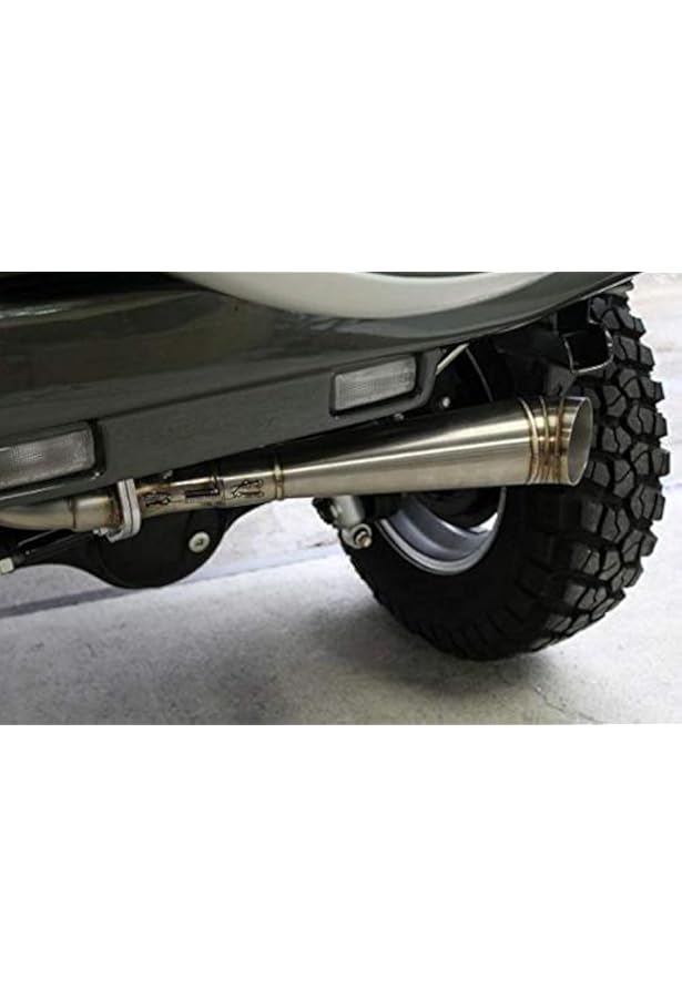 JB23 JB33 JB43】AGITO ジムニー オールステンマフラー 右出切曲テール