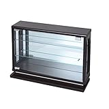 アビライト 大川家具 幅60 卓上型 コレクションボード ブラウン KMS-0015